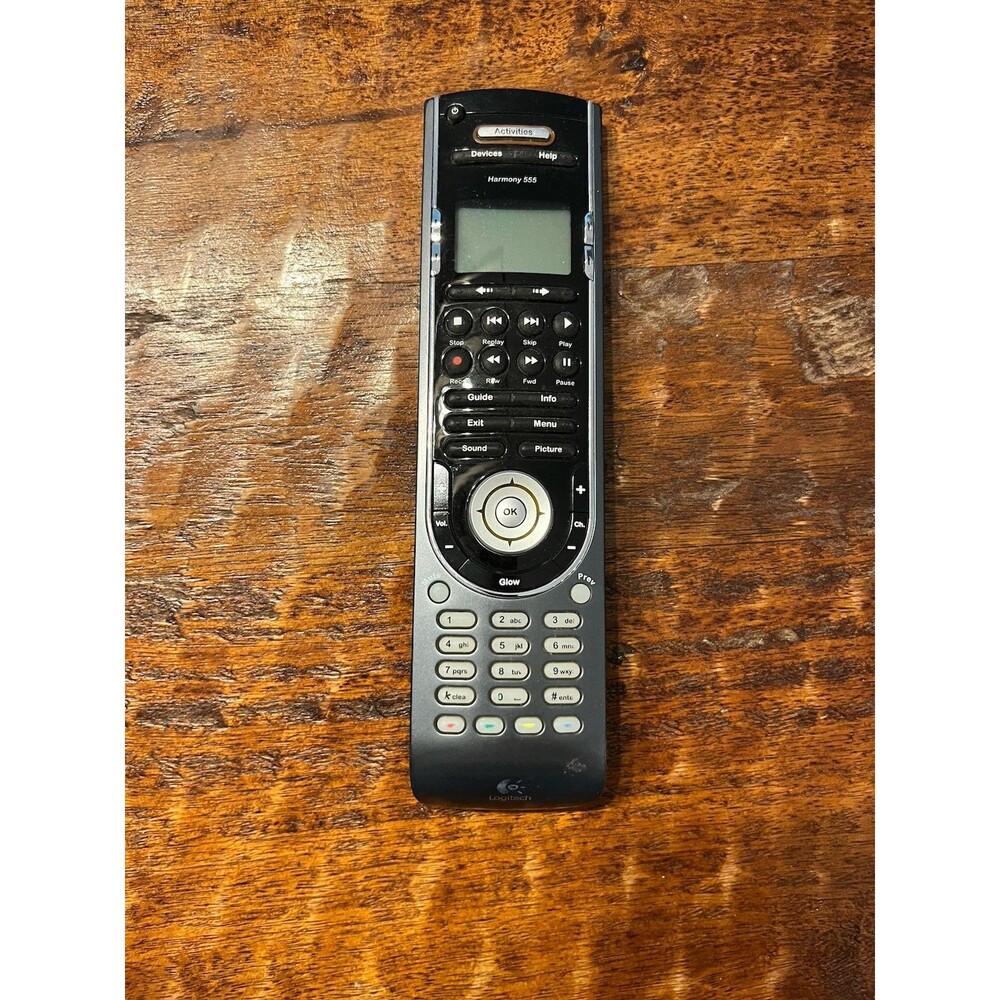Logitech Harmony 555 Universal Remote Control Multi-Device IR Programmable EUC